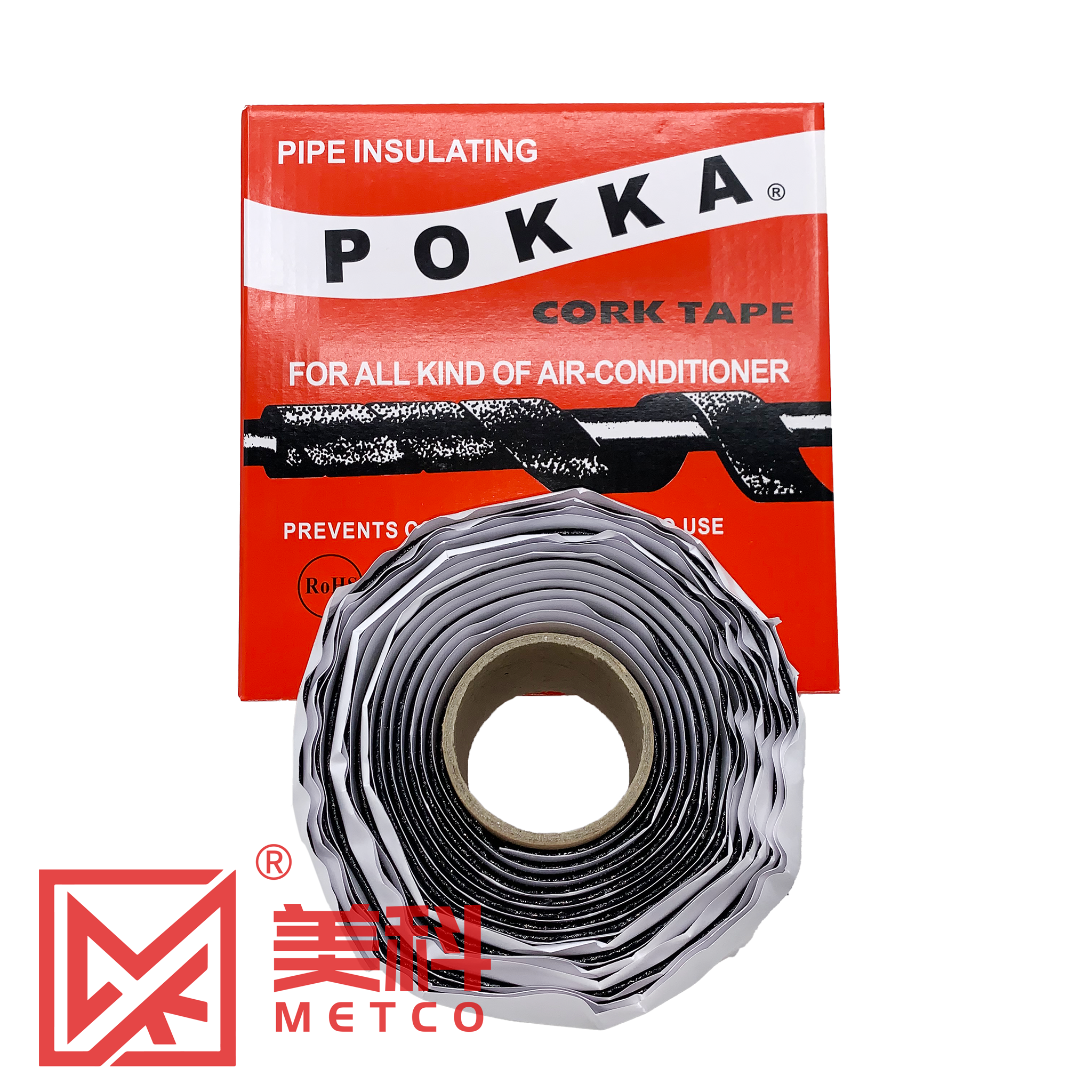 Cork Insulation Tape \ Insulation Mastic Tape \ Butyl Rubber Tape (Cork filled) - 图片 2